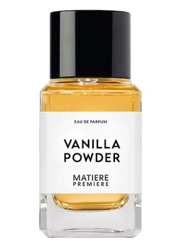 vanilla powder fragrance.